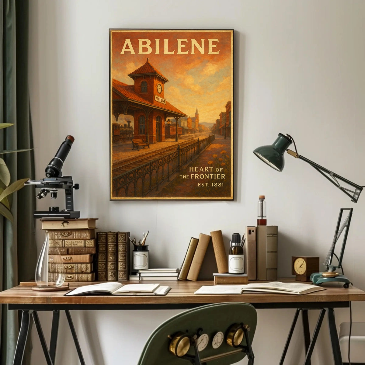 Abilene Heart of the Frontier Poster