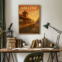 Abilene Heart of the Frontier Poster