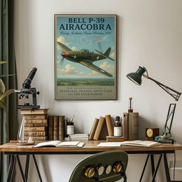 Bell P-39 Airacobra International Acclaim, 1941 Poster