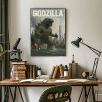 Godzilla Strikes the City Poster