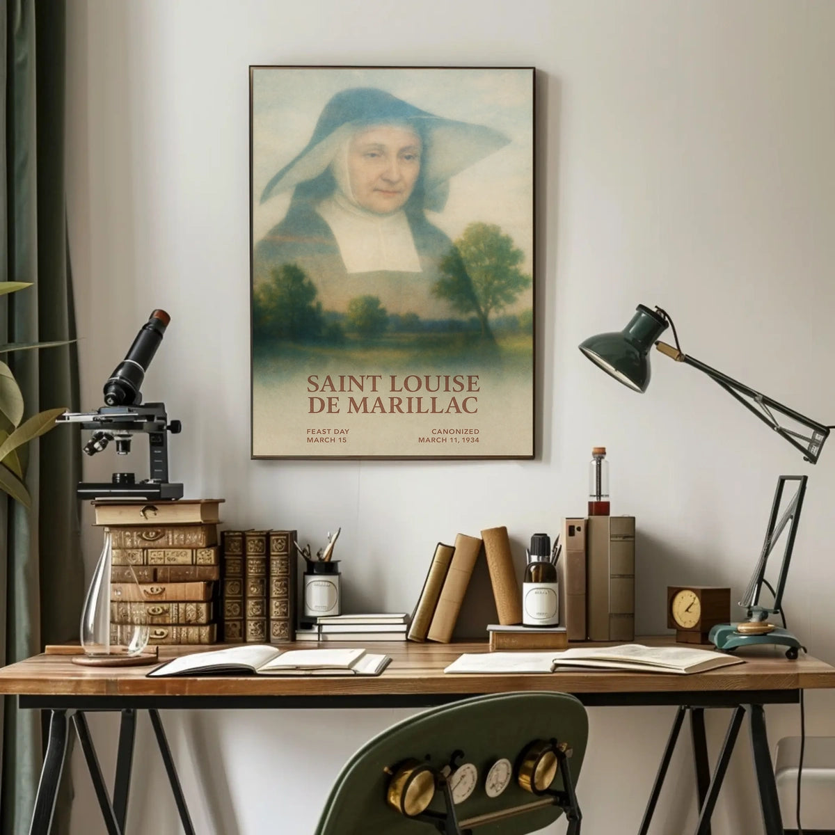Saint Louise De Marillac Poster