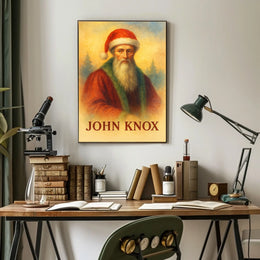 John Knox Santa Claus Parody Historical Poster