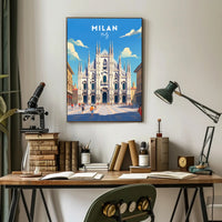 Milan Cathedral Poster