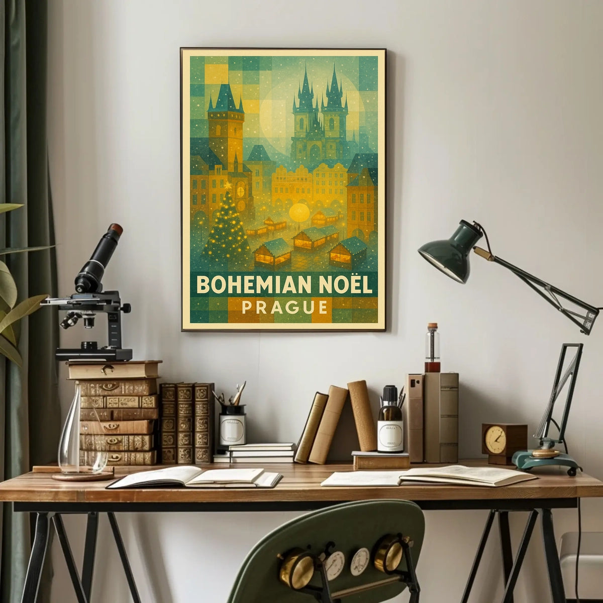 Bohemian Noël in Prague Poster