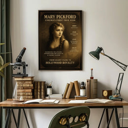 Mary Pickford Cinemas First True Icon Poster