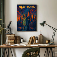 New York Skyline Poster