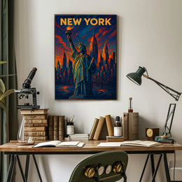 New York Skyline Poster