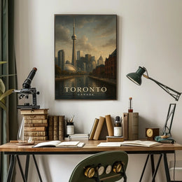 Toronto Skyline Poster