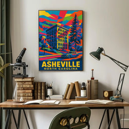 Asheville, North Carolina Poster