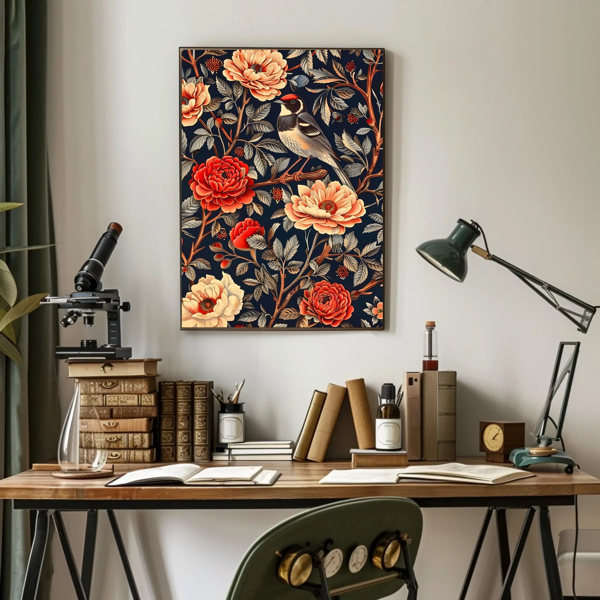 Nature's Harmony Floral Poster Print