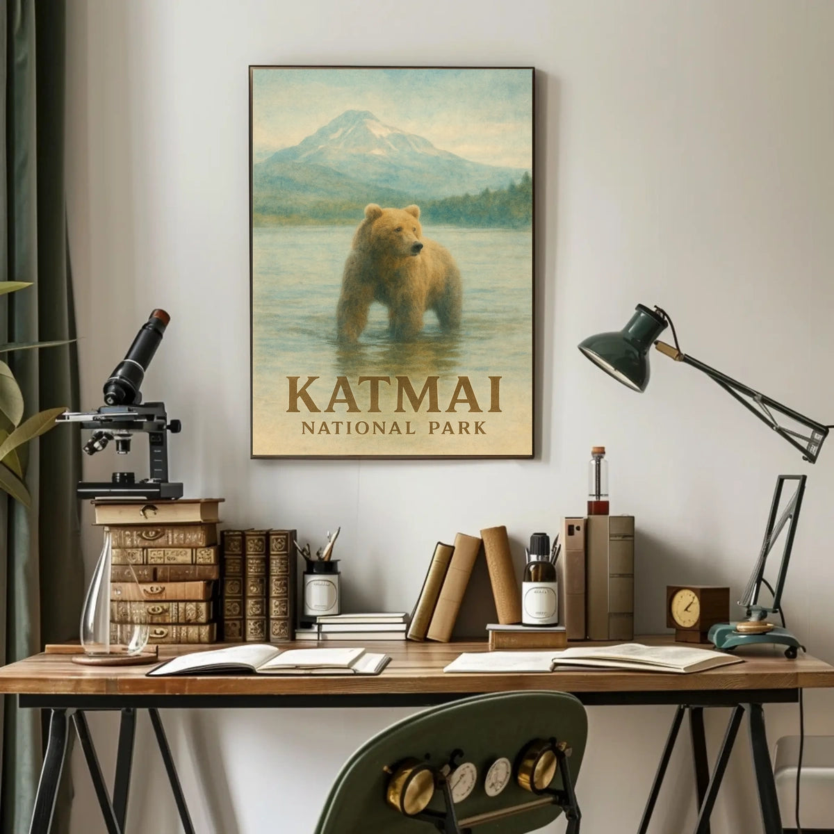 Katmai National Park Poster