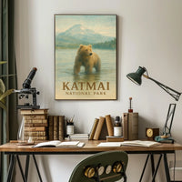 Katmai National Park Poster