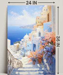 Mediterranean Dreamscape Poster