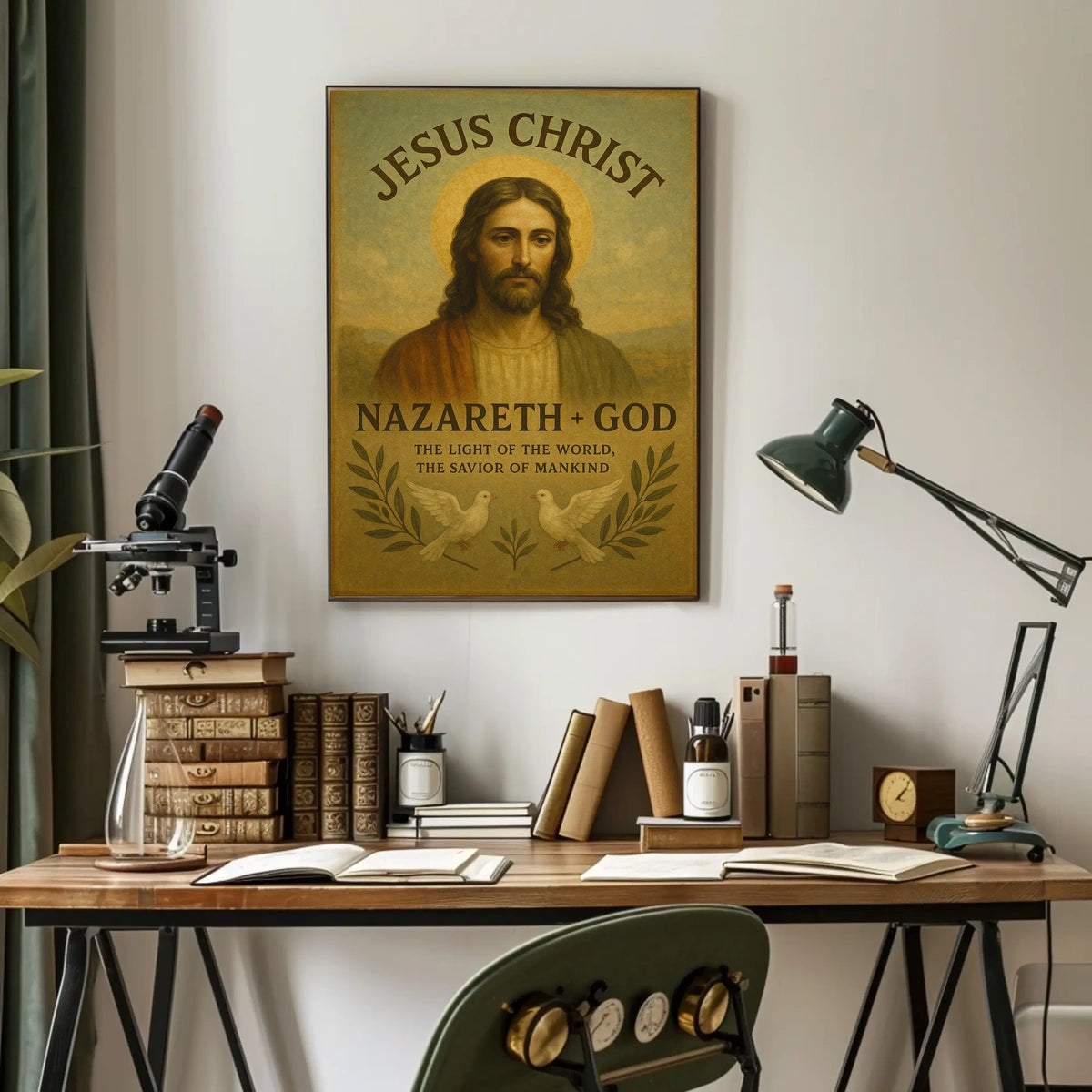 Jesus Christ The Light of the World Poster