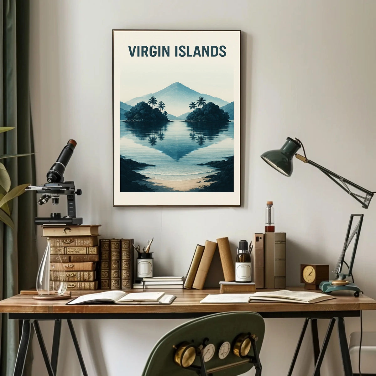 Tranquil Virgin Islands Poster
