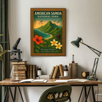 American Samoa National Park: A Tropical Haven Poster
