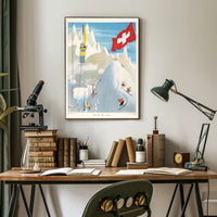 Winter in Switzerland Poster PosterGoat