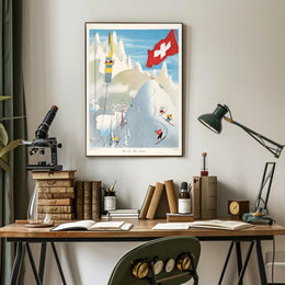 Winter in Switzerland Poster PosterGoat