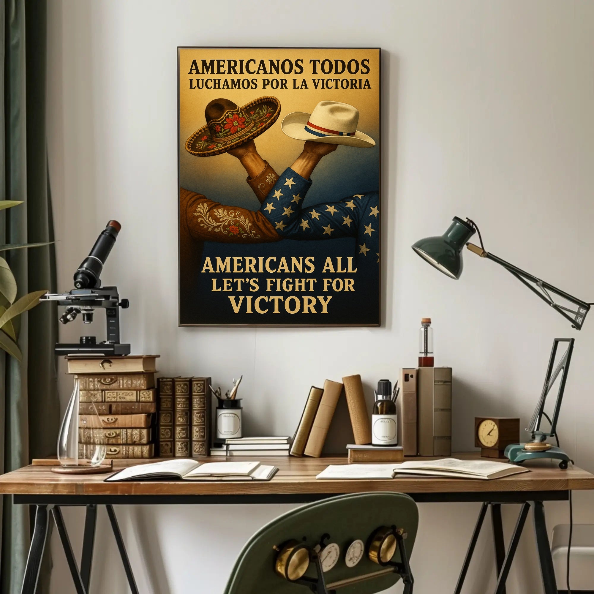 United for Victory Poster
