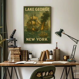 Lake George Maritime Scene Poster