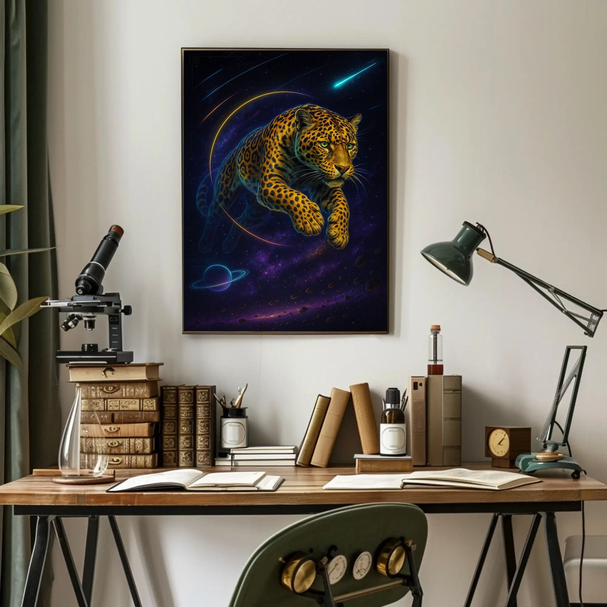 Cosmic Leap Poster