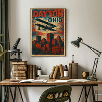 Dayton Vintage Aviation Collectors Poster