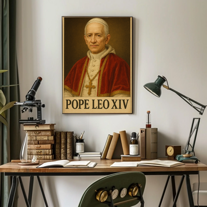 Portrait of Pope Leo XIV Portrait Poster