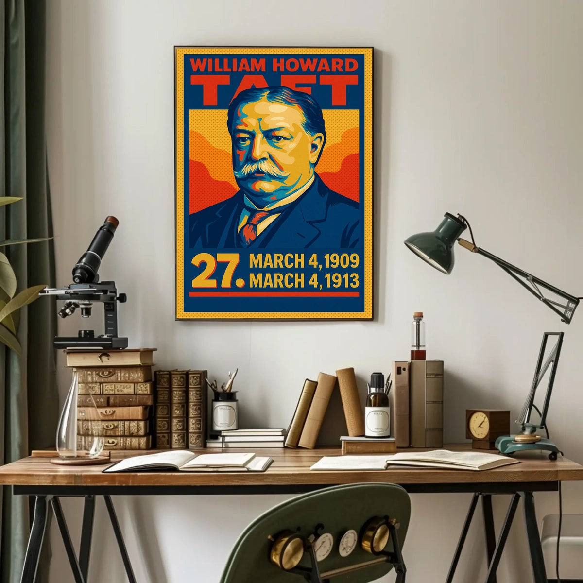 William Howard Taft 27Th President Poster