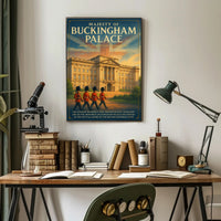 Majesty of Buckingham Palace Poster PosterGoat