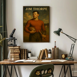 Jim Thorpe Athletic Legend Poster