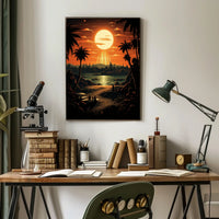 Sunset Serenity Poster