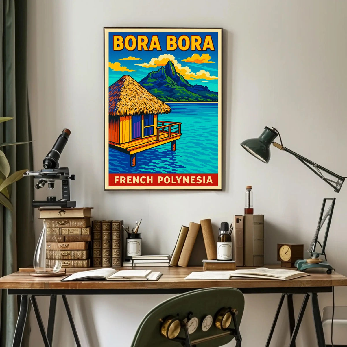 Bora Bora Tropical Paradise Poster