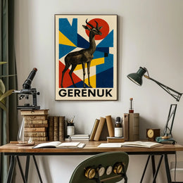 Gerenuk Art Poster