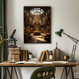 The Steampunk Observatory Poster