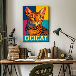 Ocicat Portrait Poster