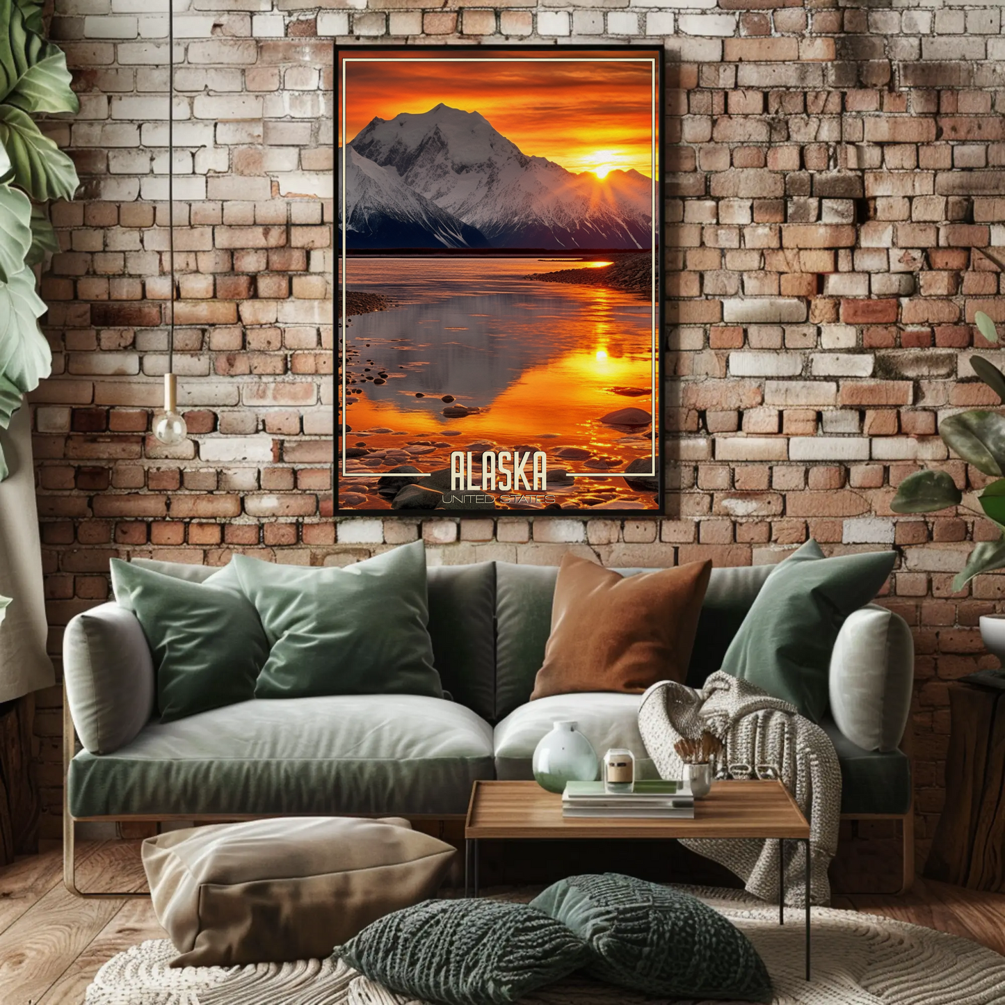 Alaska Vintage Poster