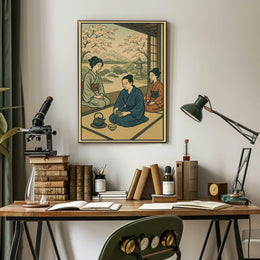 Tranquil Tea Ceremony Poster