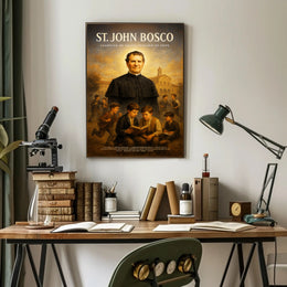 St. John Bosco Champion of Youth Poster