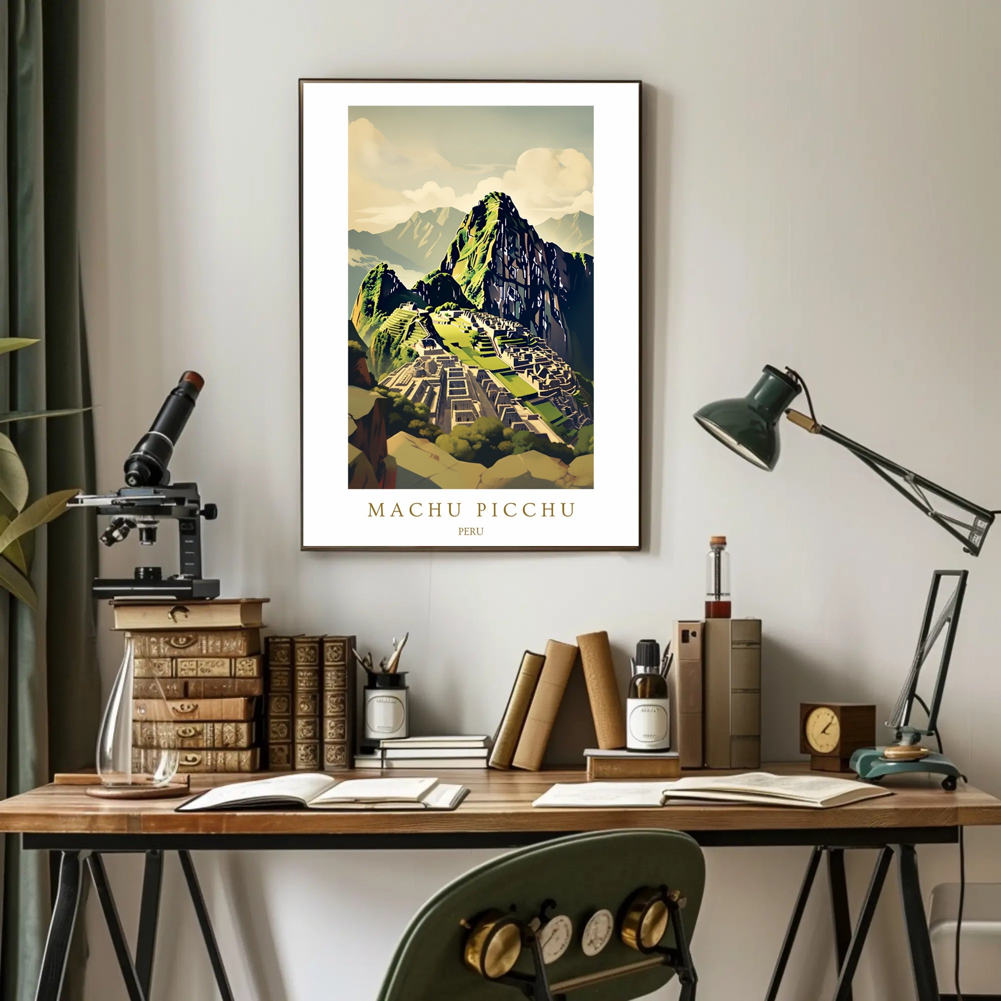 Machu Picchu Scenic Poster PosterGoat
