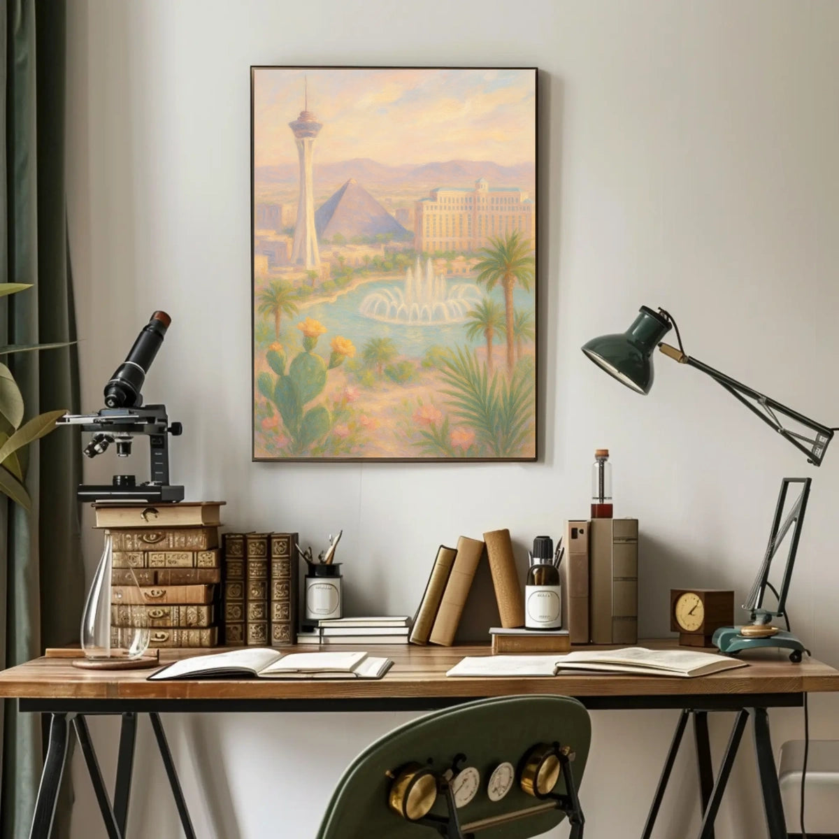Serene Las Vegas Landscape Poster
