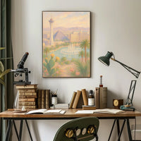 Serene Las Vegas Landscape Poster