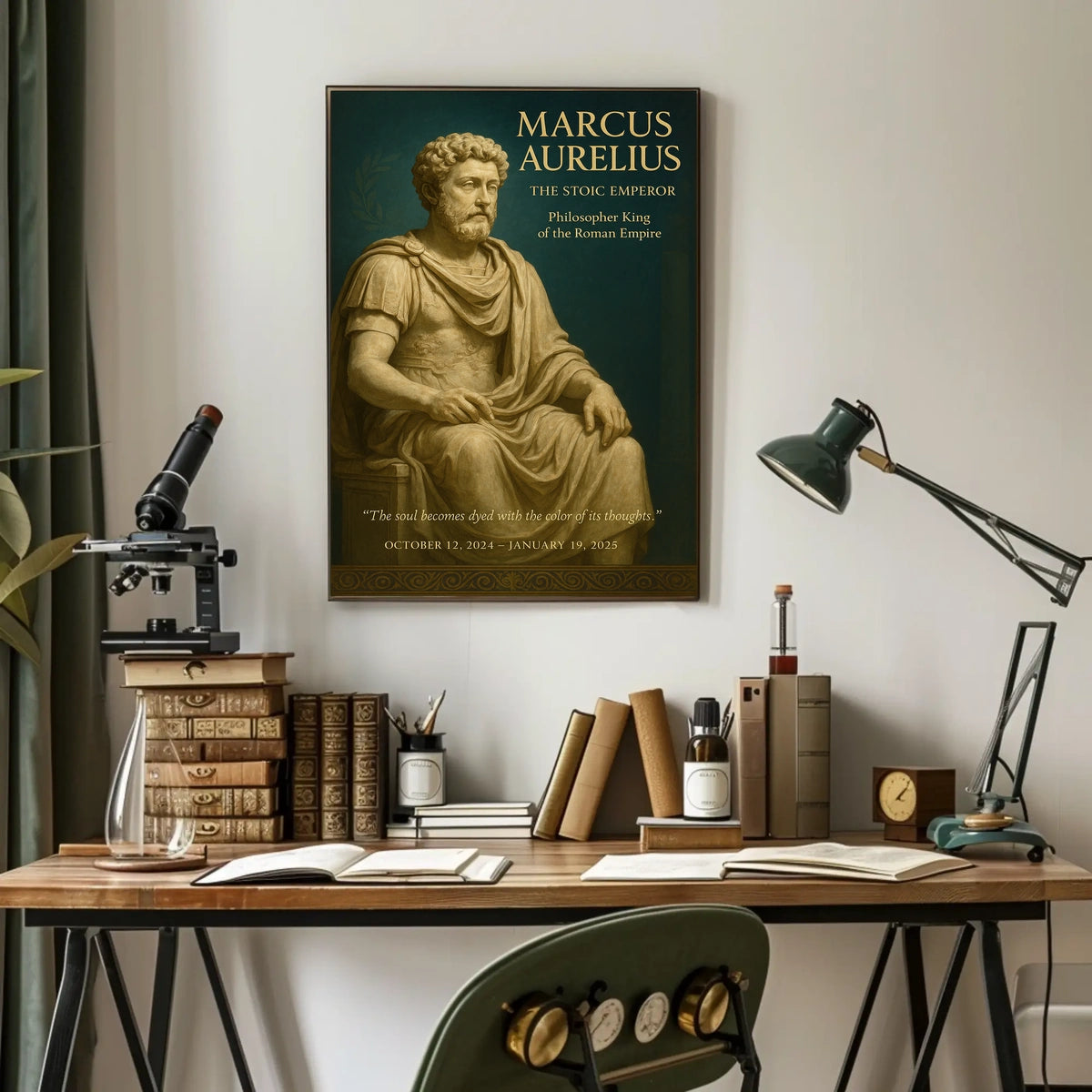 Marcus Aurelius The Stoic Emperor Poster