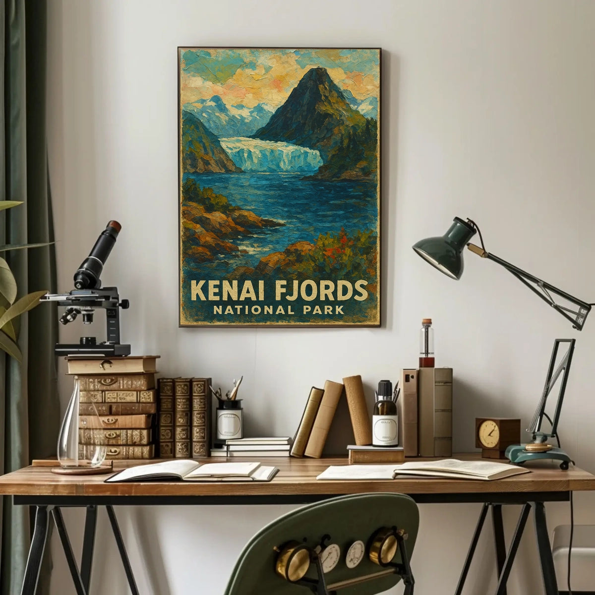 Kenai Fjords National Park Poster