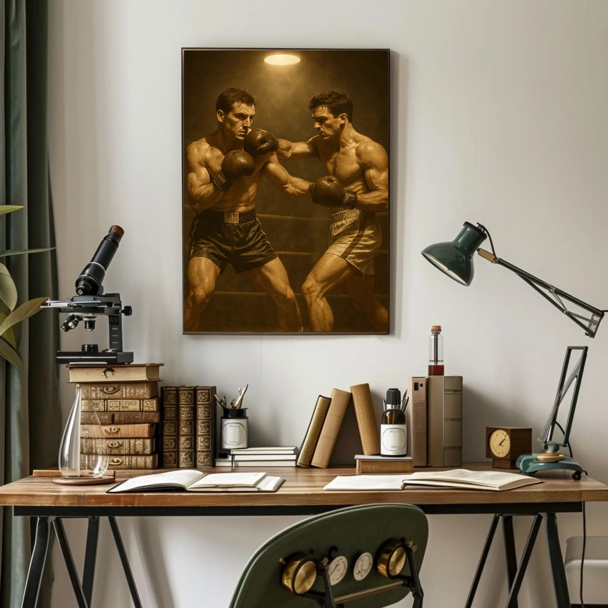 The Boxing Match Poster