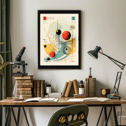 Abstract Cosmic Design Abstract Poster