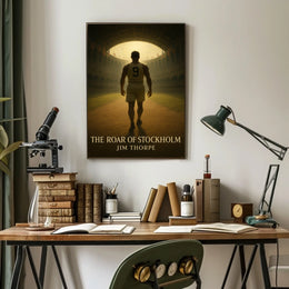 The Roar of Stockholm Jim Thorpe Poster