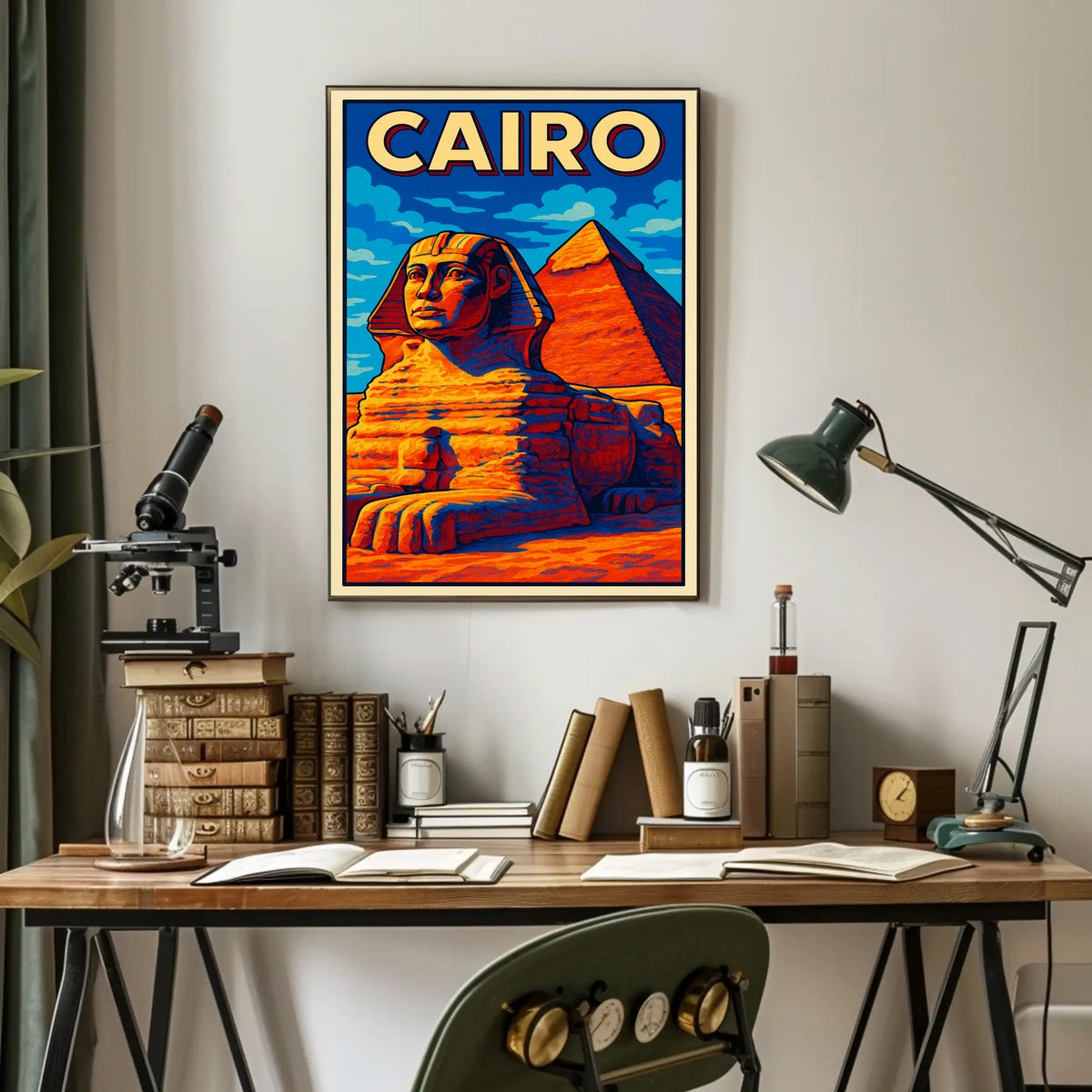 Cairo Travel Poster