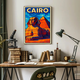 Cairo Travel Poster