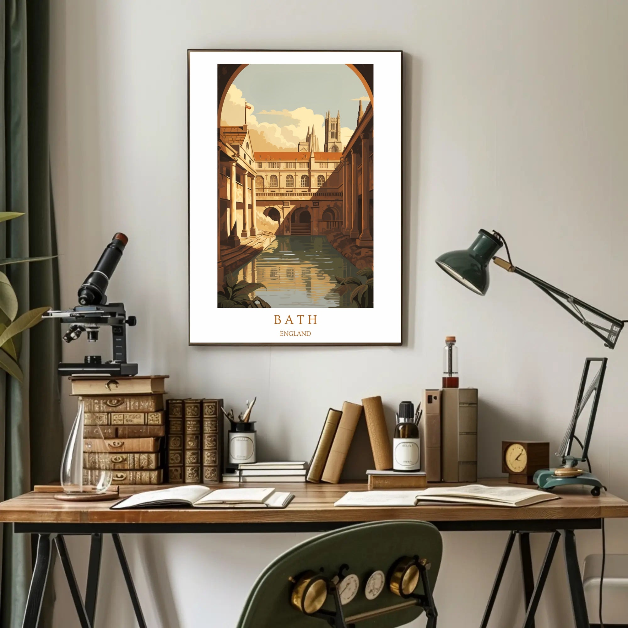 Bath, England Poster PosterGoat