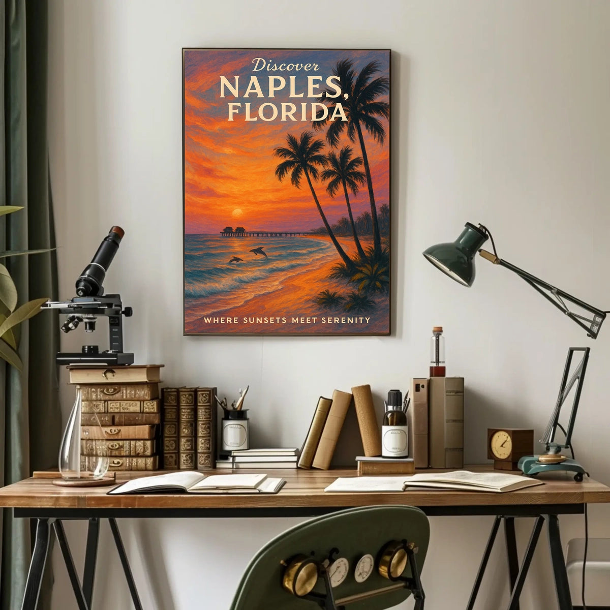 Discover Naples, Florida Poster
